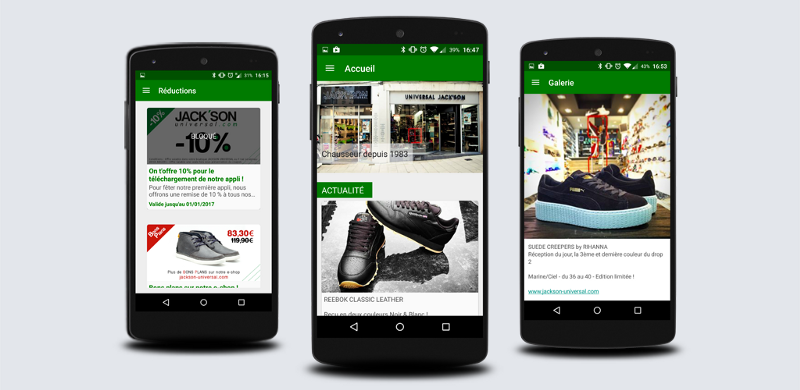 Jack’son universal sur Google Play
